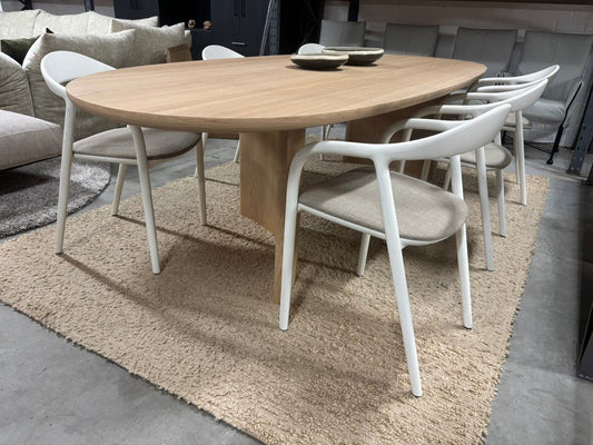 Artisan Neva eetkamerstoel – eiken en Astro Rope stof – foto 2