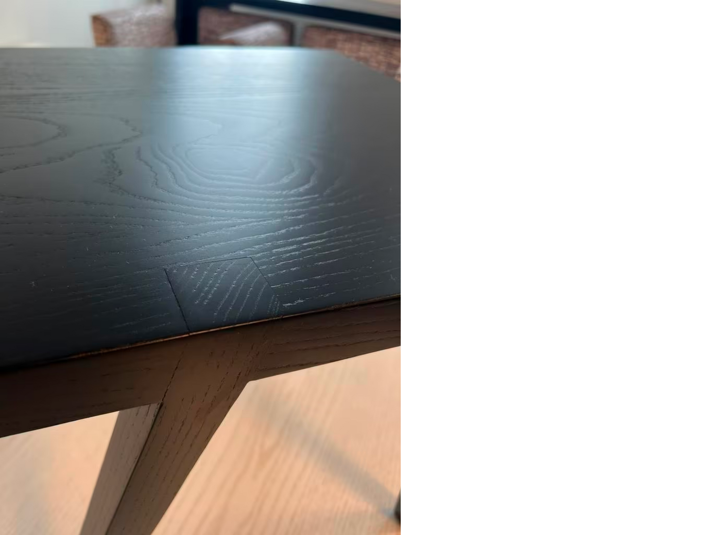 Flexform tafel “Jiff” & “Artwood” massief hout 46x40cm