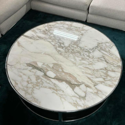 Minotti Hubert 120cm Calacatta Oro goud