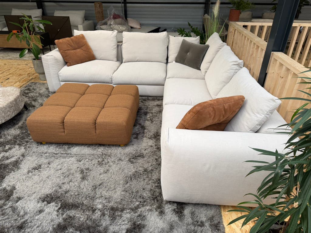 Flexform Asolo modulaire hoekbank – diverse opstellingen – foto 12
