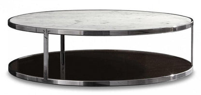 Minotti Hubert salontafel – Calacatta Oro marmer, 120 cm – foto 4