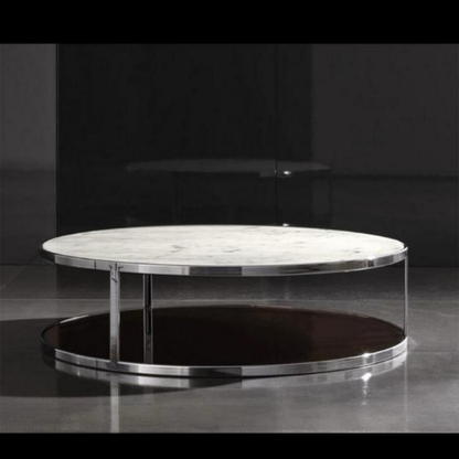 Minotti Hubert 120cm Calacatta Oro goud