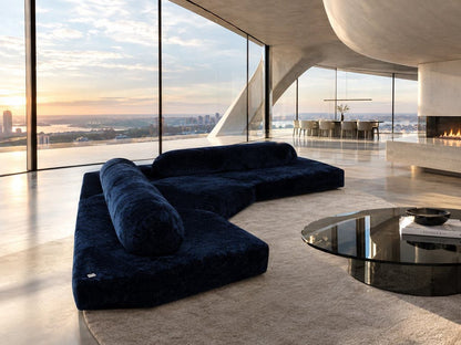 Edra On the Rocks modulaire bank – zes elementen, stof T – foto 3