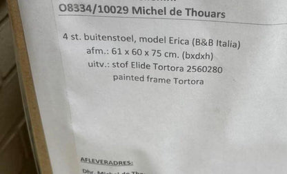 B&B Italia Erica outdoor eetkamerstoel – Tartora – foto 7