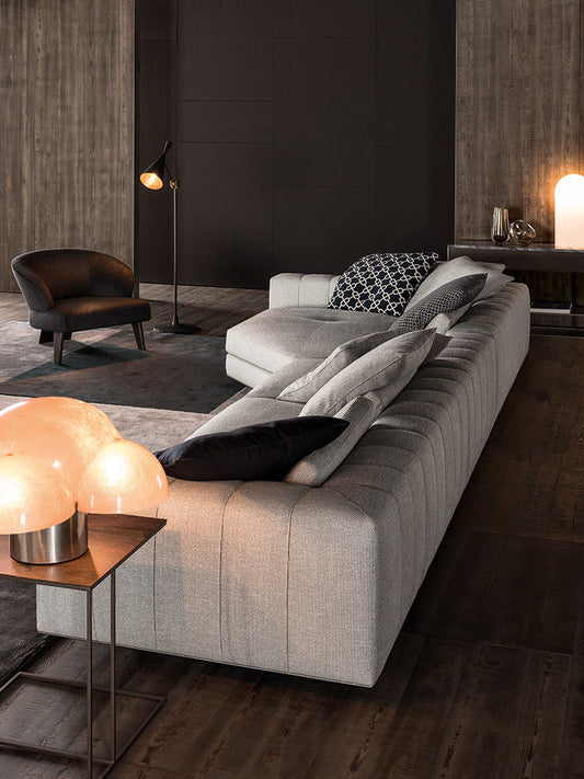 Minotti Freeman modulaire hoekbank 175x392cm stof cat. G