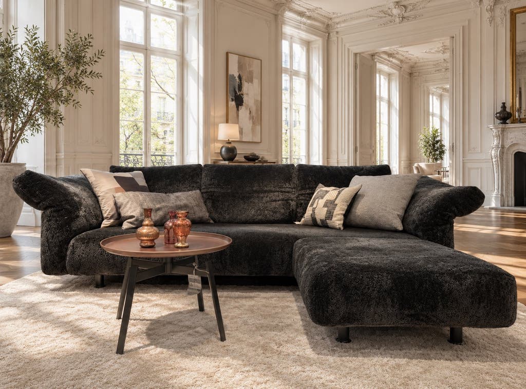 Edra Essential bank met hocker – stof categorie T – foto 1