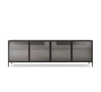 Rimadesio Alambra dressoir – ledverlichting en leren inleg, 260 cm – foto 8