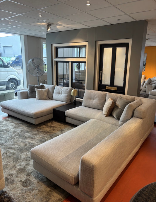 Minotti Alexander modulaire hoekbank stof cat G
