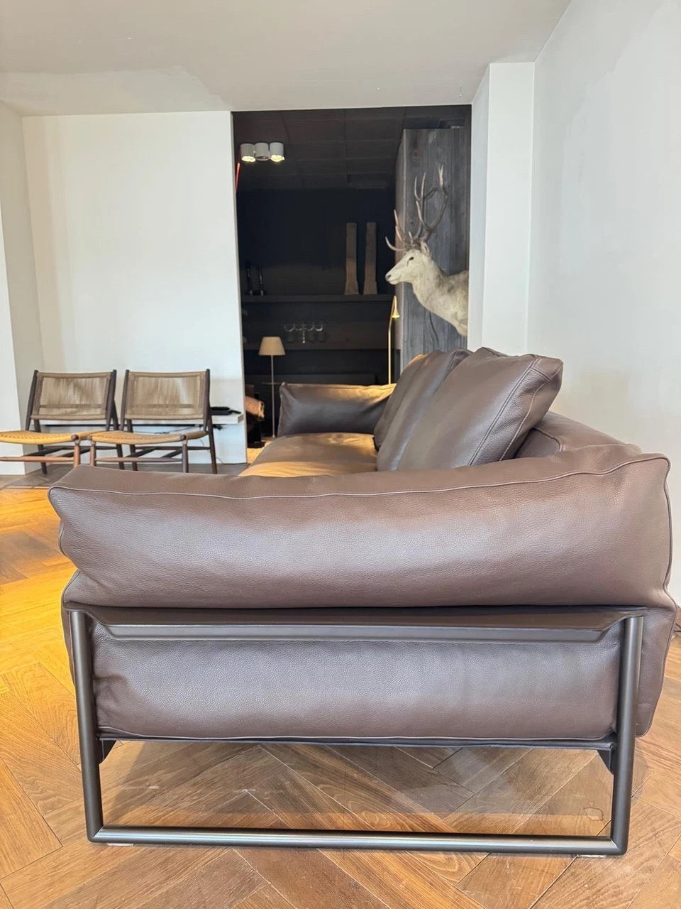Flexform Flexform Zeno 5 zits Premium Leder Testa di Moro