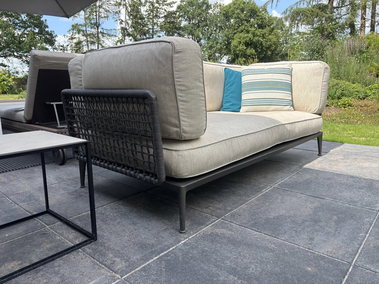 B&amp;B Italia Ribes modular corner sofa in Lusso fabric