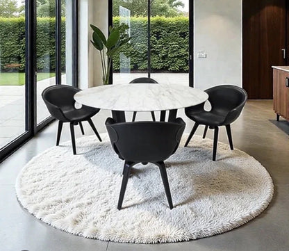 Poltrona Frau dining table 150cm Calacatta Oro marble