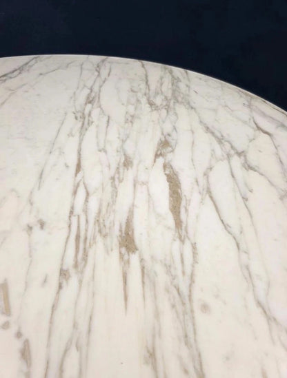 Poltrona Frau dining table 150cm Calacatta Oro marble