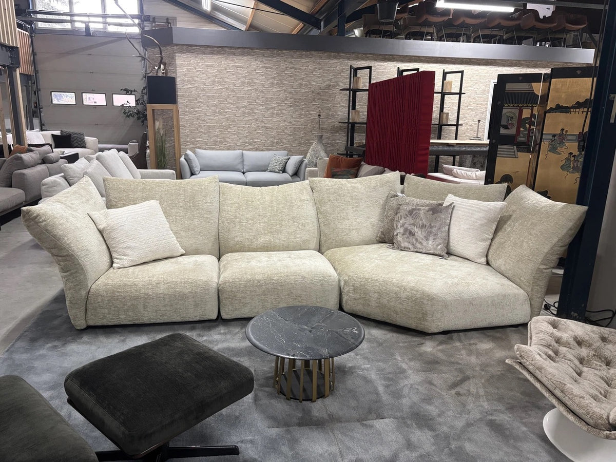 Edra Standard modular sofa, fabric T, 3 modules