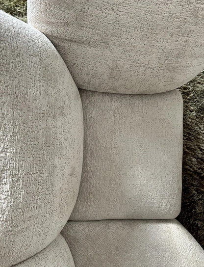 Edra Standard modular corner sofa fabric Soft Nest T 8212 