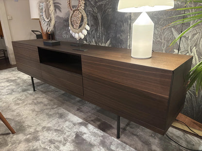 Minotti Linha Desk Studio Palisander Bronze show model 2024