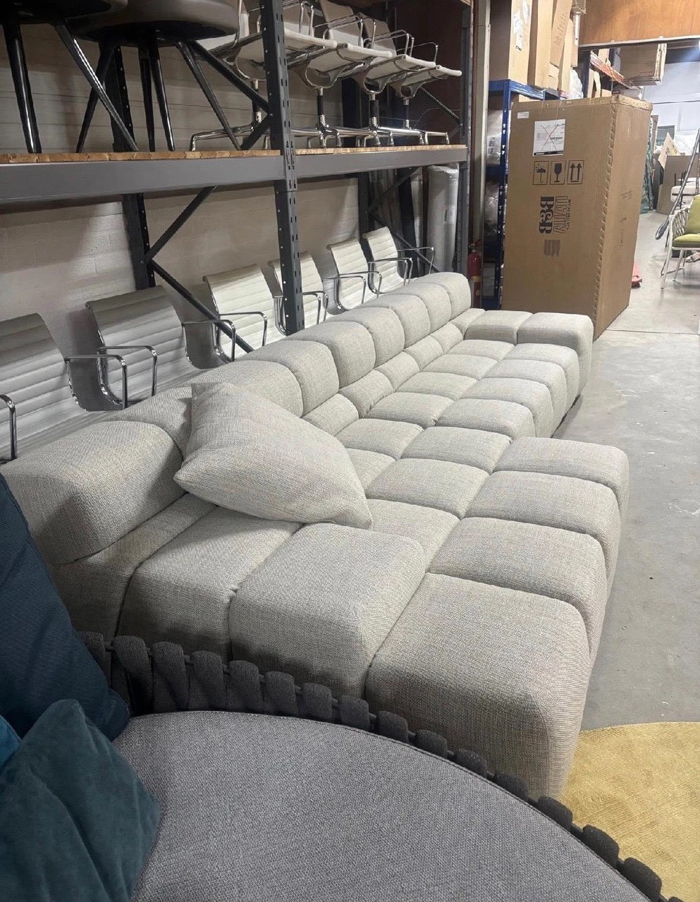 B&B Italua Tufty Time Sofa 110x320x150cm Stof Cat A Astro 207