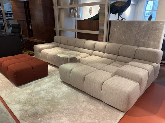 B&B Italia Tufty Time hoekbank 320cm in stof cat. A Astro 207