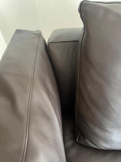 Flexform Flexform Zeno 5 zits Premium Leder Testa di Moro