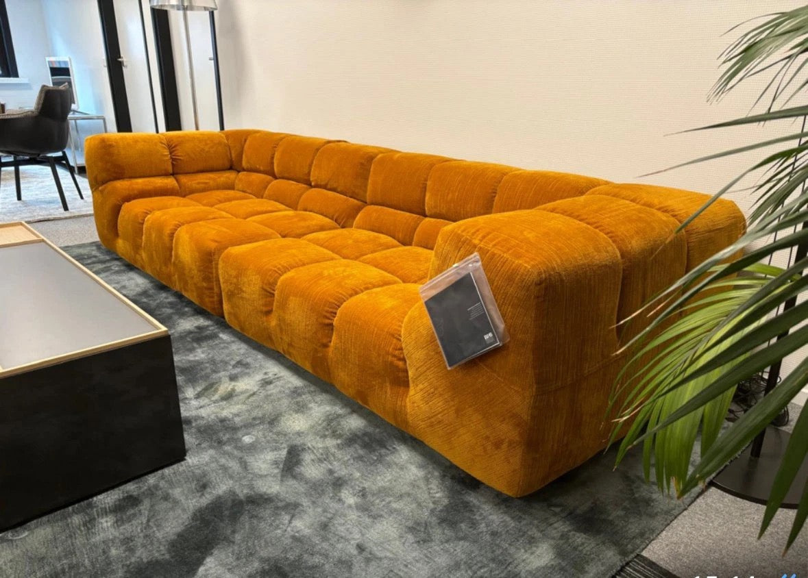 B&amp;B Italia Tufty Time 109x300cm Stoffwagen. Extra Enia Ocker