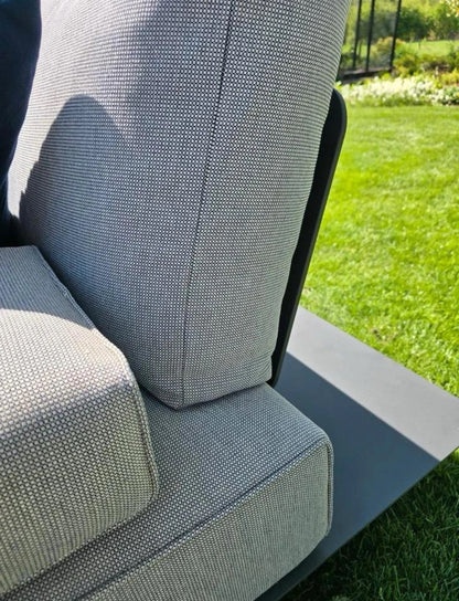 Komplettes modulares Manutti Air Lounge-Set: Sofas, Stühle, Tisch + Armlehnen