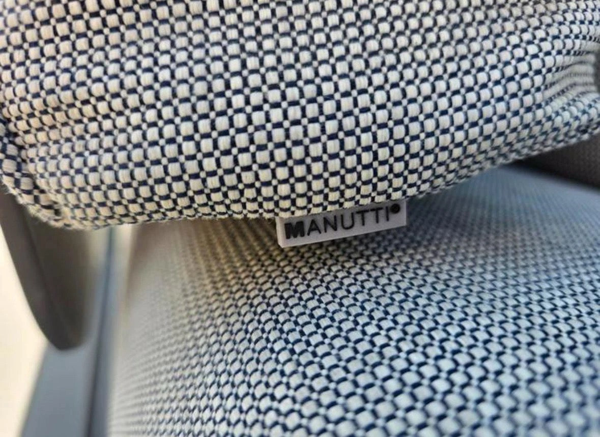 Komplettes modulares Manutti Air Lounge-Set: Sofas, Stühle, Tisch + Armlehnen