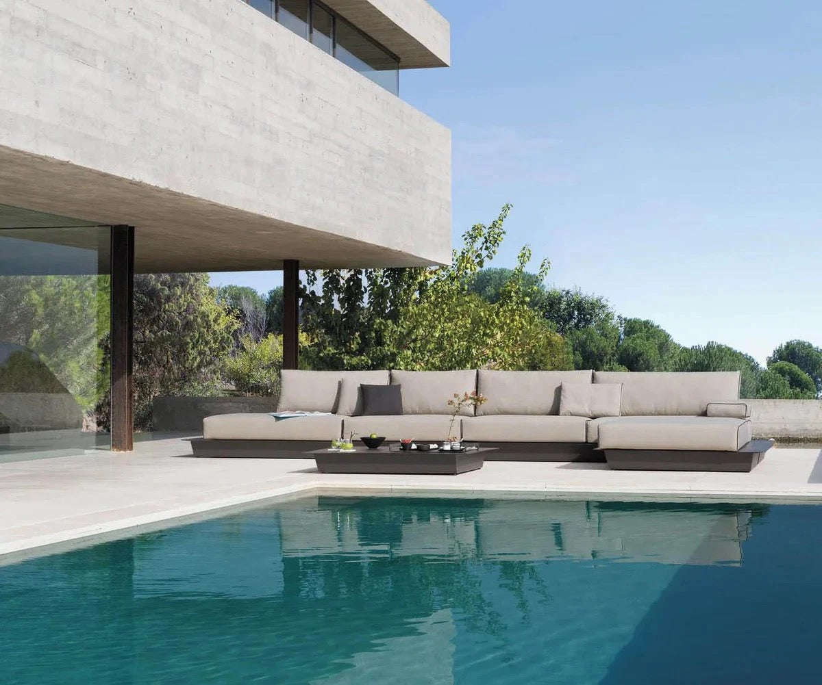 Komplettes modulares Manutti Air Lounge-Set: Sofas, Stühle, Tisch + Armlehnen