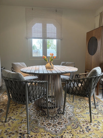 B&B Italia Erica Outdoor Armchairs Fabric Extra Elude