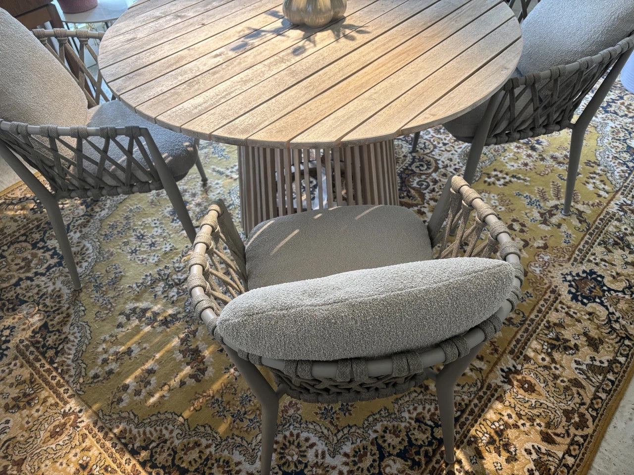 B&B Italia Erica Outdoor Armchairs Fabric Extra Elude