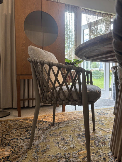 B&B Italia Erica Outdoor Armchairs Fabric Extra Elude