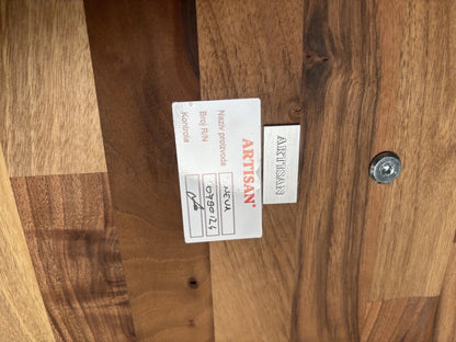 Artisan Neva Stoelen Walnoot Matte Lak ICM Zenith Leder