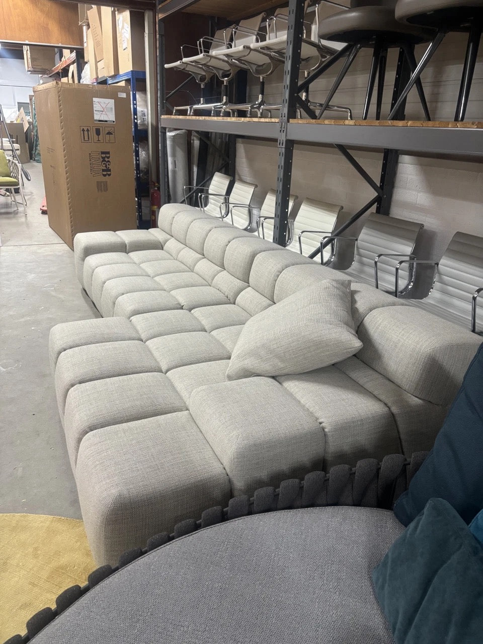 B&B Italia Tufty Time modular corner sofa