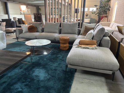 Flexform Romeo Corner Sofa / Hoekbank 375x275cm Stof Cat. Extra Eboli 1038