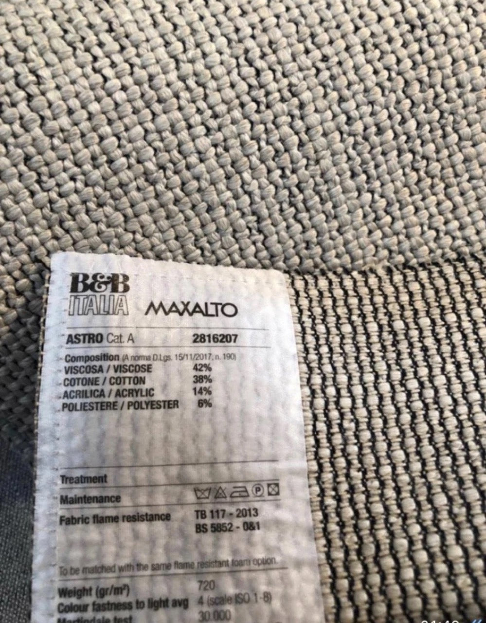 B&B Italia Tufty Time modular corner sofa