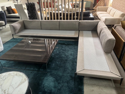 Flexform Romeo Corner Sofa 373x278cm Fabric Extra