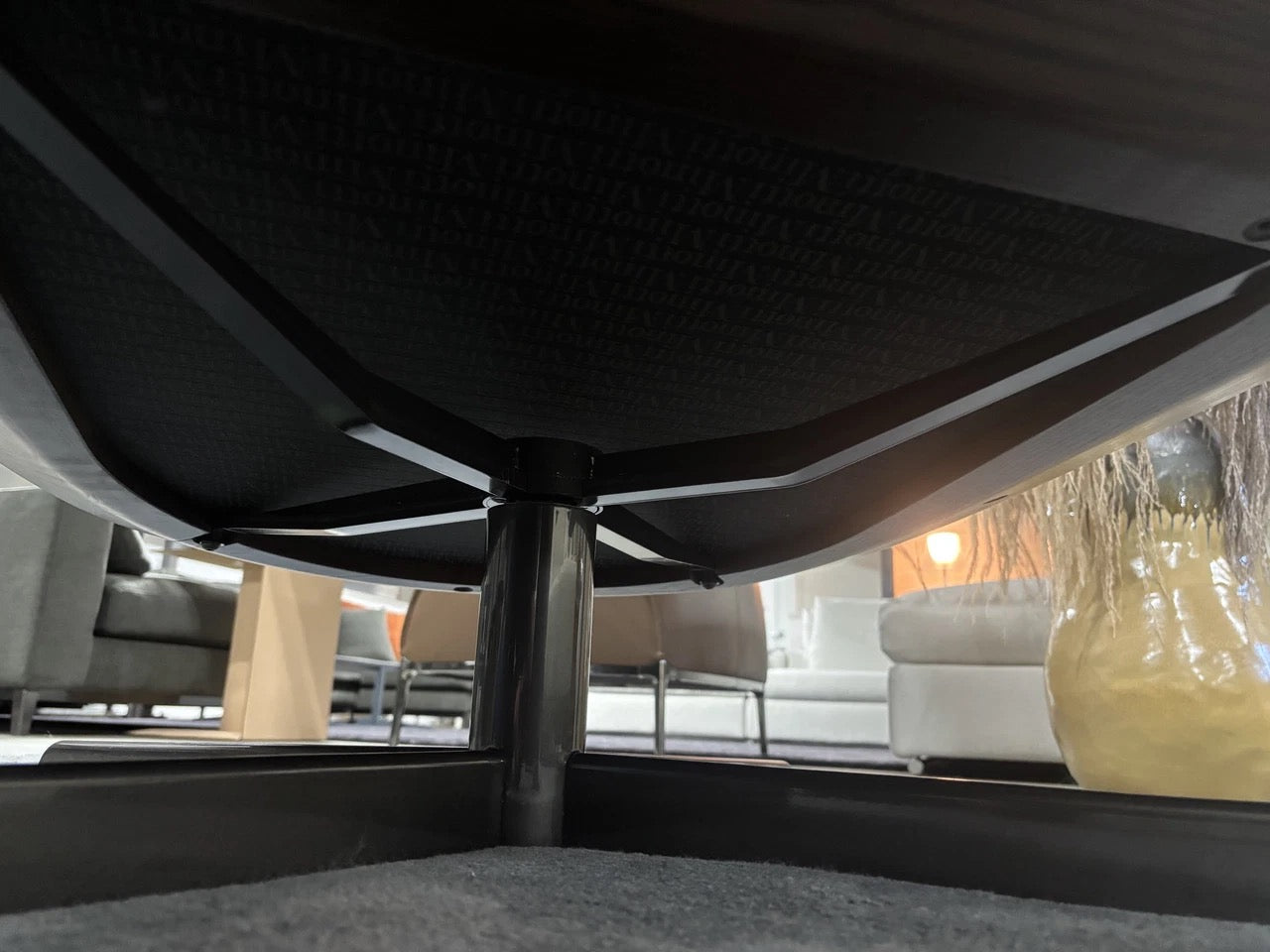 Minotti Coley Soft Lounge Chair + Ottoman - Fabric G Louisiana Velours