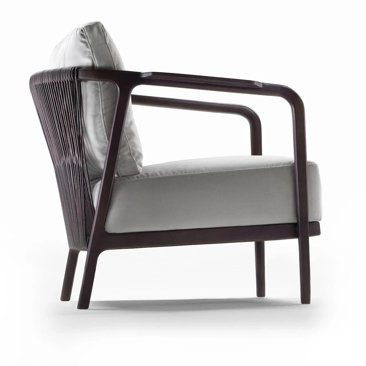 Flexform Crono Armchair Fabric - Extra Elodie 1221 Ashwood