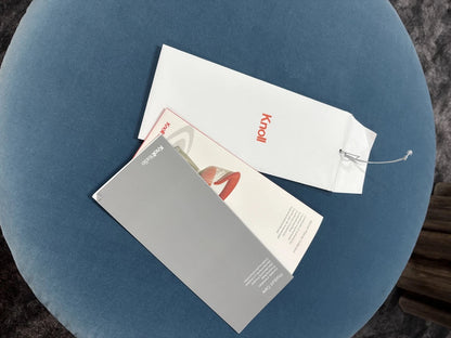 Knoll Warren Platner Lounge chaur + Ottoman velvet