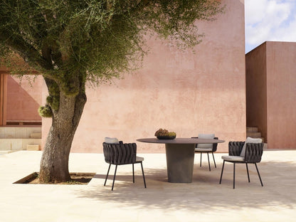 Tribu TAO concrete garden table 160cm Monica Armani