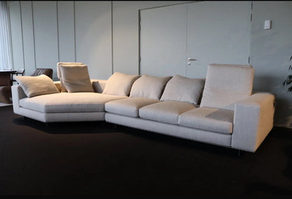Minotti Freeman modulares Ecksofa 175x392cm Stoff Kat. G