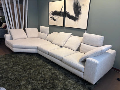 Minotti Freeman modulares Ecksofa 175x392cm Stoff Kat. G