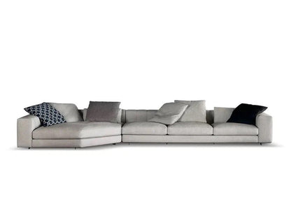 Minotti Freeman modulares Ecksofa 175x392cm Stoff Kat. G