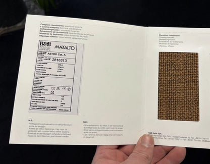 Flexform Softdream hoekbank in Terracotta stof Astro