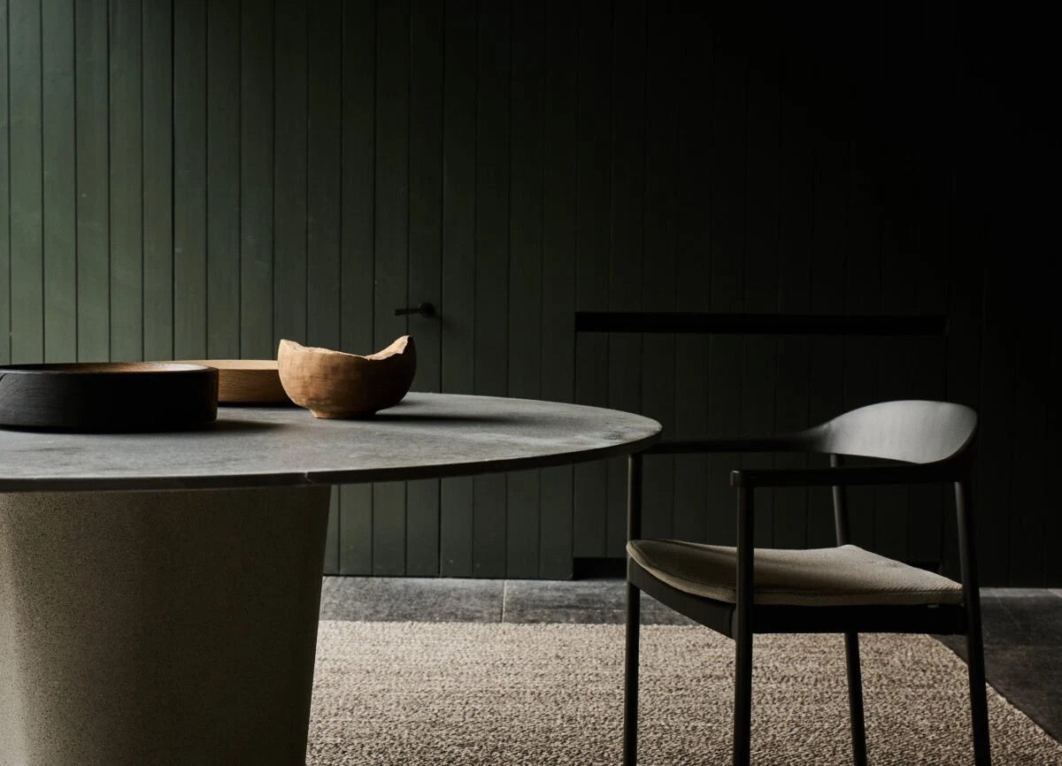 Tribu TAO concrete garden table 160cm Monica Armani