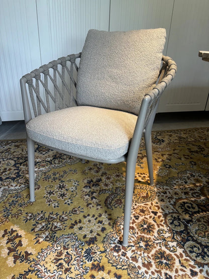 B&B Italia Erica Outdoor Armchairs Fabric Extra Elude