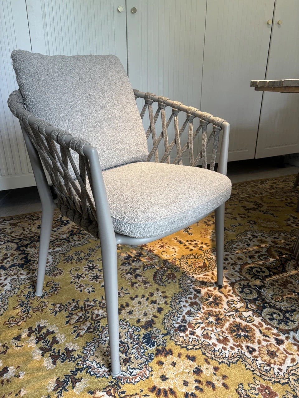 B&B Italia Erica Outdoor Armchairs Fabric Extra Elude