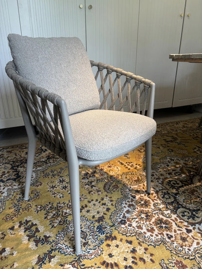 B&B Italia Erica Outdoor Armchairs Fabric Extra Elude