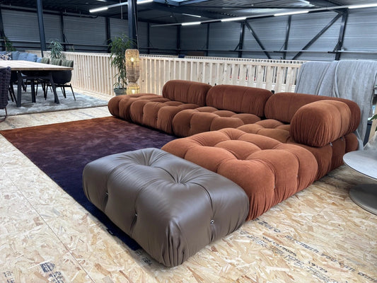 B&B Italia Camaleonda Licata 333 Terracotta Velours & Leder