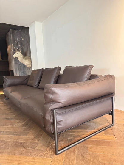 Flexform Flexform Zeno 5 zits Premium Leder Testa di Moro