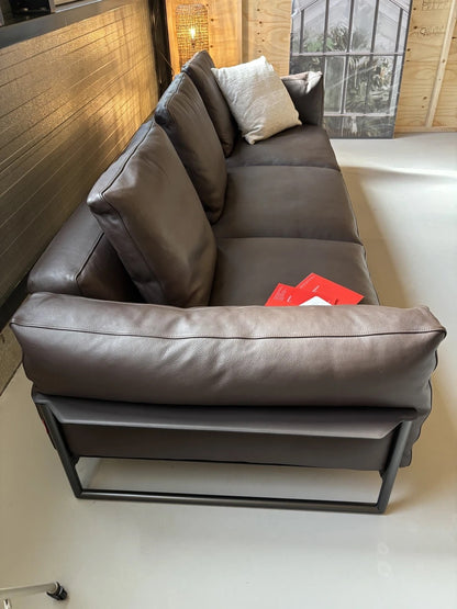 Flexform Flexform Zeno 5 zits Premium Leder Testa di Moro