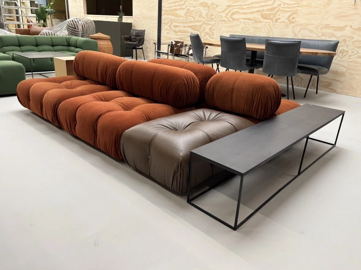 B&B Italia Camaleonda Licata 333 Terracotta Velours & Leder